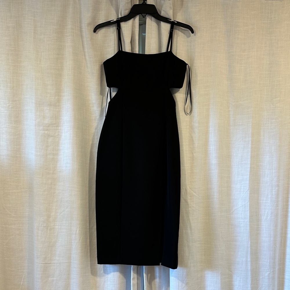Gianni Bini Black Midi Dress